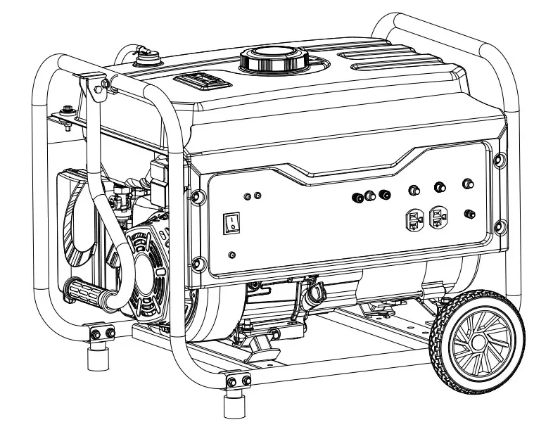 Pulsar PG3500MRCO 3-500 Peak Watt Portable Generator