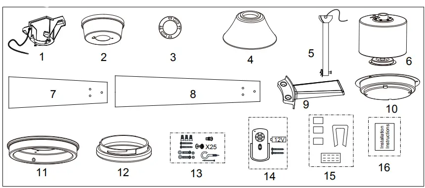 VAXCEL-F0081-60-Inch-Black-LED-Indoor-Outdoor-Ceiling-Fan-fig-1