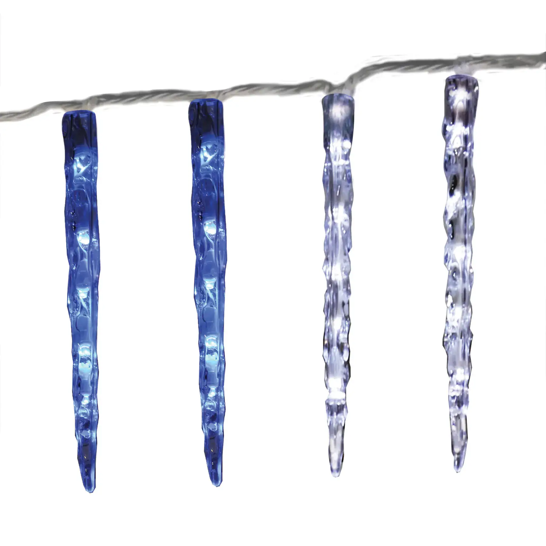 GE CLEDD-5.5MM-100 LED 100L Color Choice Icicle Light Set