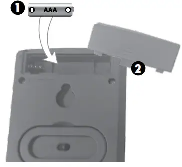 AcuRite 00891A Thermometer with Probe -2Install or Replace Battery