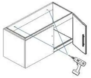 better bathrooms 900mm Blue Wall Hung Vanity Unit with Basin - Figure 19