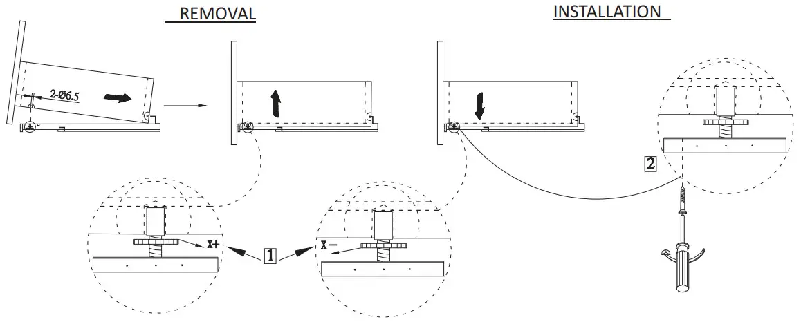better bathrooms 900mm Blue Wall Hung Vanity Unit with Basin - Figure 22