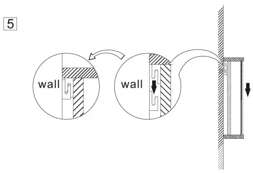 better bathrooms 900mm Blue Wall Hung Vanity Unit with Basin - Figure 5