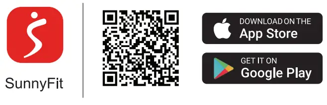 SUNNY CB100 Exercise Cycling 2 in 1 Cadence RPM Plus Speed Senso - QR cote