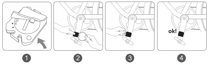 SUNNY CB100 Exercise Cycling 2 in 1 Cadence RPM Plus Speed Senso - fig 3