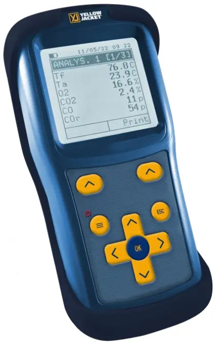 YELLOW JACKET CA502 Combustion Analyzer