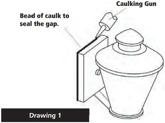 Caulking Instructions