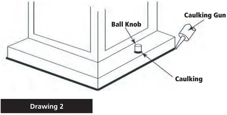 Caulking Instructions