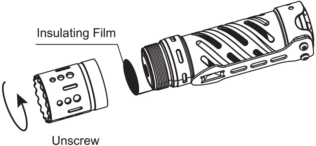 ACEBEAM E70mini EDC flashlight - Figure 1