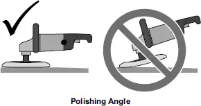 polishing angle