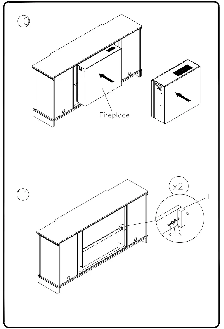 ASHLEY W880-68 Mallacar 75 Inch TV Stand - Figure 7
