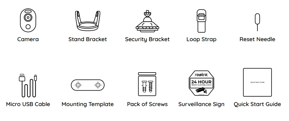reolink Argus 3 Series Wireless Outdoor Security Camera - fig 1