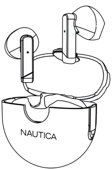 NAUTICA NTWS07 True Wireless Stereo Earbuds