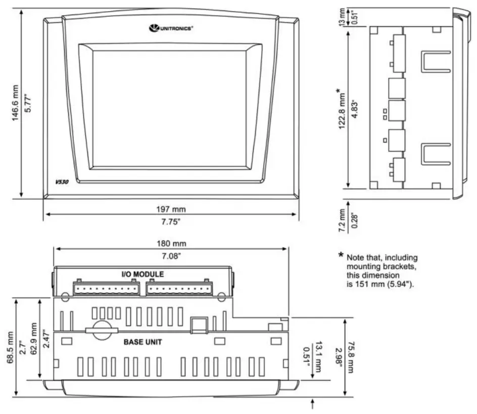 UNITRONICS V530 53 B20B Programmable Logic Controllers - Fig 2