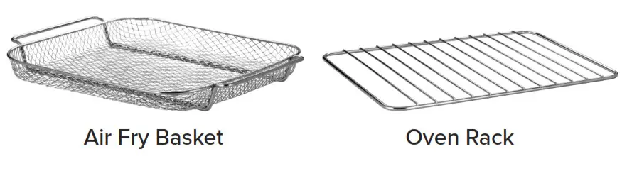 Gourmia GTF7580 Air Fryer Oven-ACCESSORIES