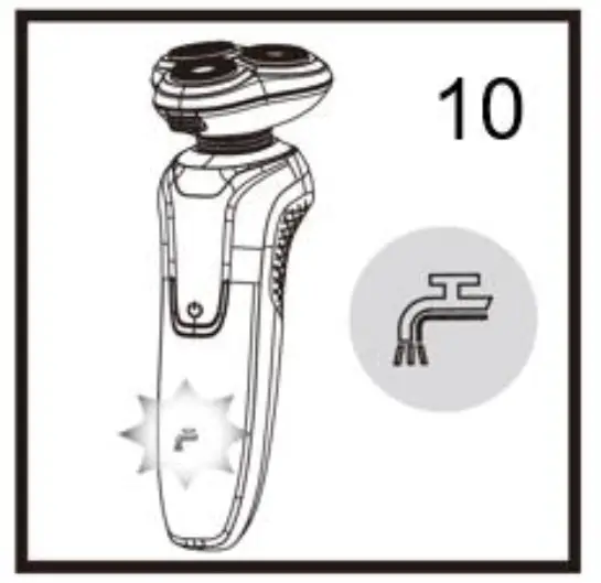 timberk T-SHR62LDW Electric Shaver 10