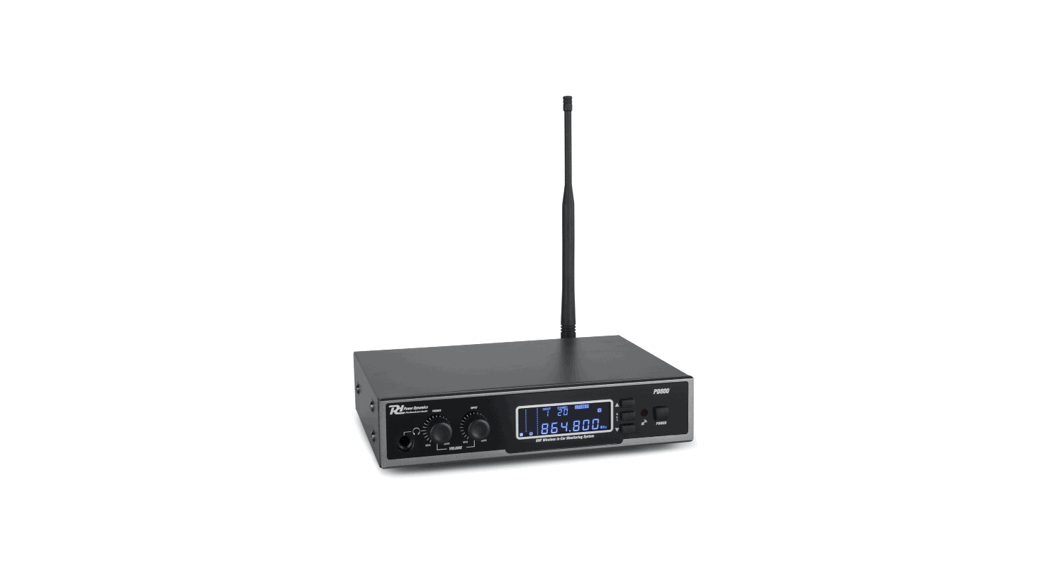 Power Dynamics Pd800 In Ear Monitoring System Uhf Instruction Manual