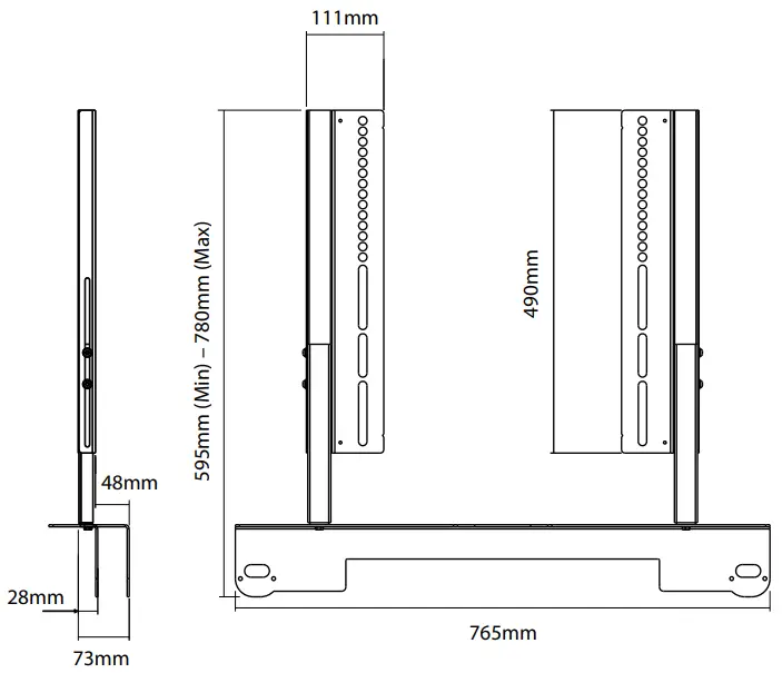CTBAR-TVM-TV-Mount-Attachment-for-Harman-Kardon-Citation-Bar-fig-2