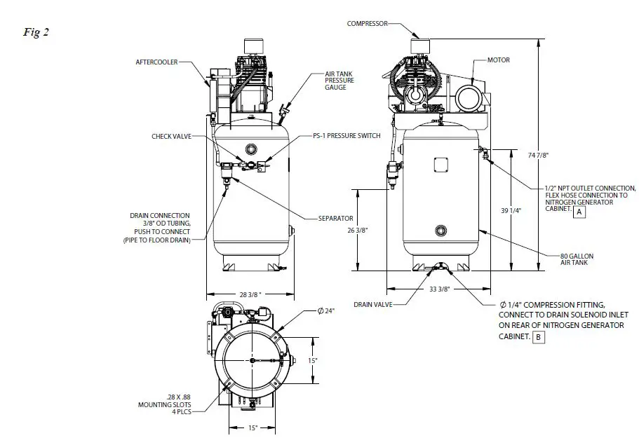 POTTER-NGP-2200D-M3-Nitrogen-Generator with 2,200-Gallon-Largest-Riser-2