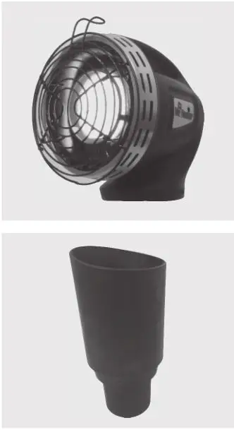 Mr.Heater MH4GC Portable Radiant Golf Cart Heater