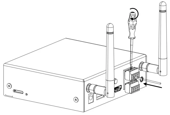 BHS QCS605 AI Box Edge Computing Device - Screwdriver fix