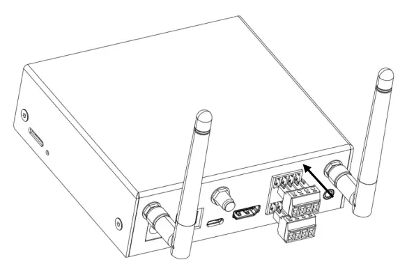 BHS QCS605 AI Box Edge Computing Device - Terminal