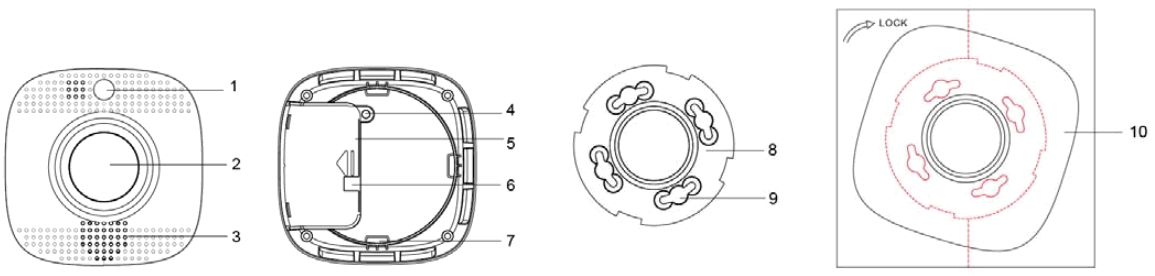 Climax SD 29 SC AC Series Wireless Smoke Detector