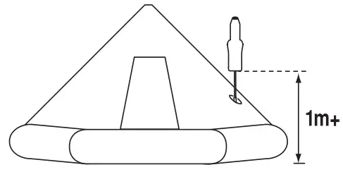 ocean S100 SART Radar Transponder - MOUNTED 2