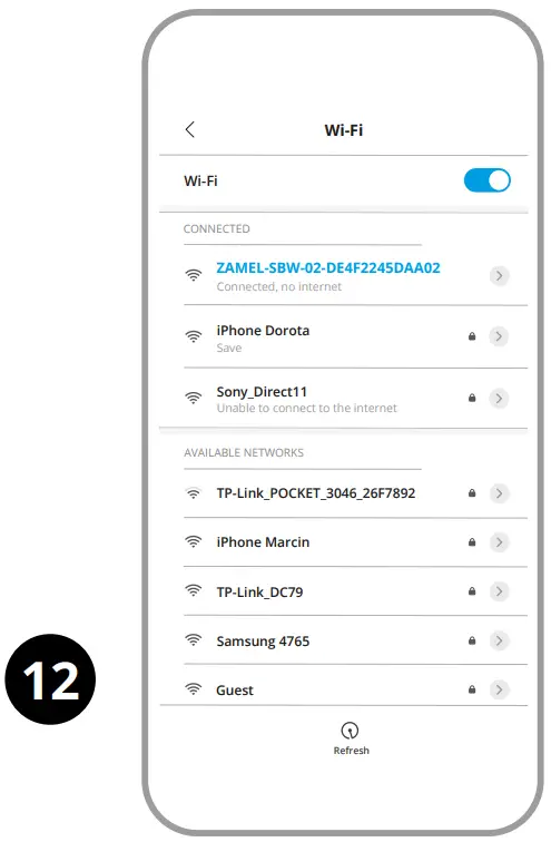 ZAMEL SBW 02 Wi Fi 2 Channel Gate Controller - CONFIGURING THE DEVICE