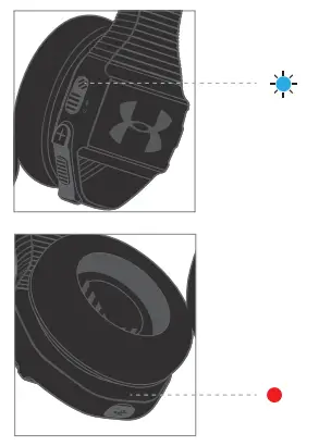 JBL Sport Wireless Train Headphone - LED BEHAVIOR