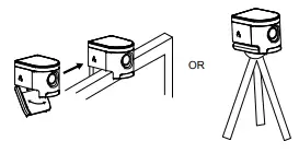 AVer CAM340 Ultra HD 4K Huddle Room Collaboration -Setup CAM340+
