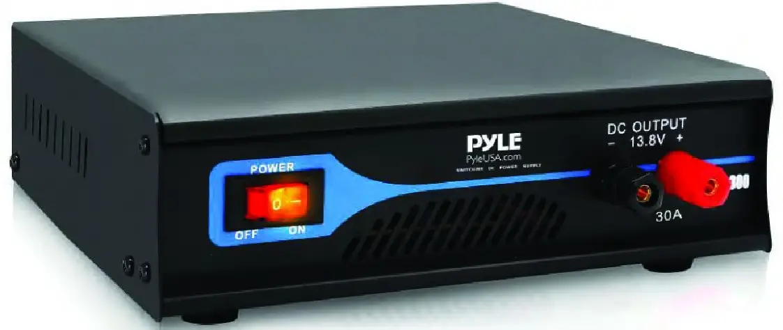 PYLE PSV300 13.8V 30A Compact Bench Switching DC --