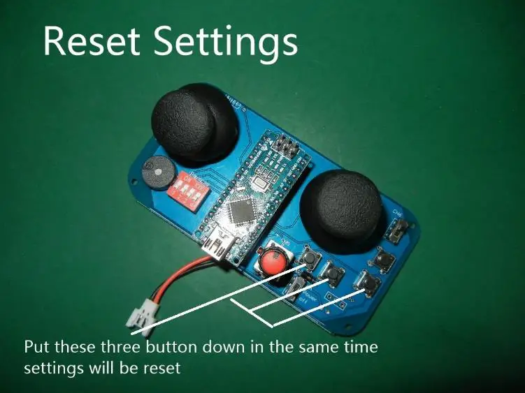 Reset Setting