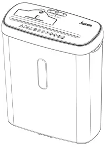 hama 00050542 Shredder BASIC S8CD