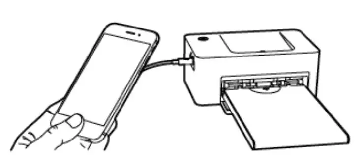 CHARGE Using a USB cable