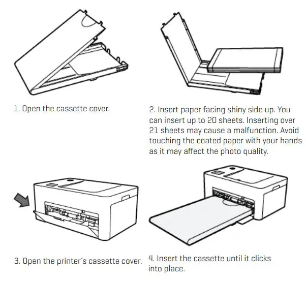 INSERTING PAPER CASSETTE