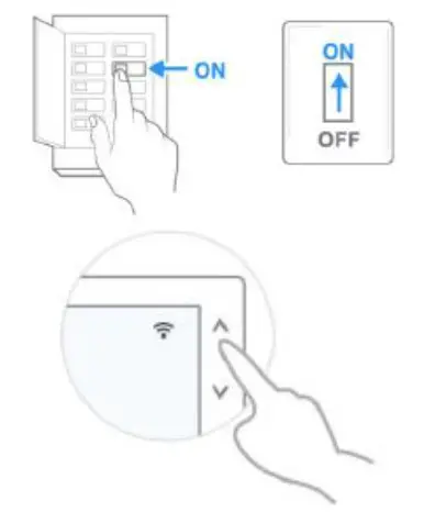 Dettson 2-Stage WiFi Thermostat R02P033- WiFi Network