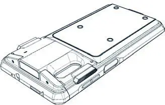 KOAMTAC SKXPro 2D Imager SmartSled for XCover