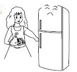 Haier HRF-2674BS-E Top Mount Frost Free Refrigerator fig8