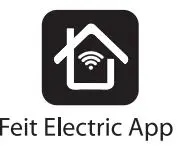 FEIT Electric LED Smart Camera Panel Light with Pan and Tilt Instruction Manual - App Logo