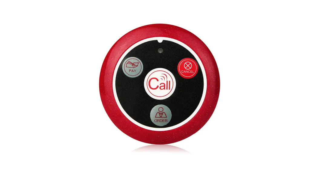 Retekess T117 Wireless Call Button For Restaurant Healthcare Hospital User Manual