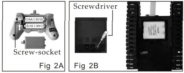 Doubleeagle Industry E571-003 Remote Control Car Series - battery