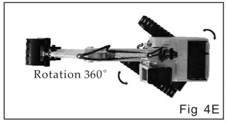 Doubleeagle Industry E571-003 Remote Control Car Series - function 1