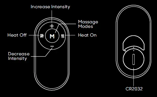 SHARPER IMAGE M21 Tens Neck Massager for Pain Relief FIG-2