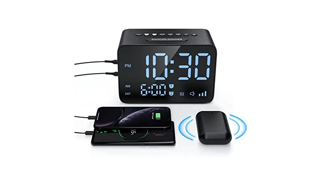 Kungfuking Alarm Clock For Heavy Sleepers User Guide