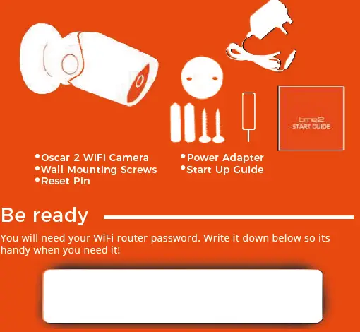 Time2 Oscar2 Outdoor Wireless Wi-Fi Home Security Camera fig 1