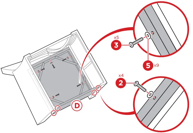 BCP SKY5801 7 Seater Wicker Dining Set - Product Assembly Chair 2