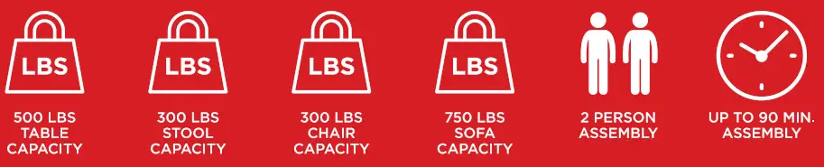 BCP SKY5801 7 Seater Wicker Dining Set - Product Overview