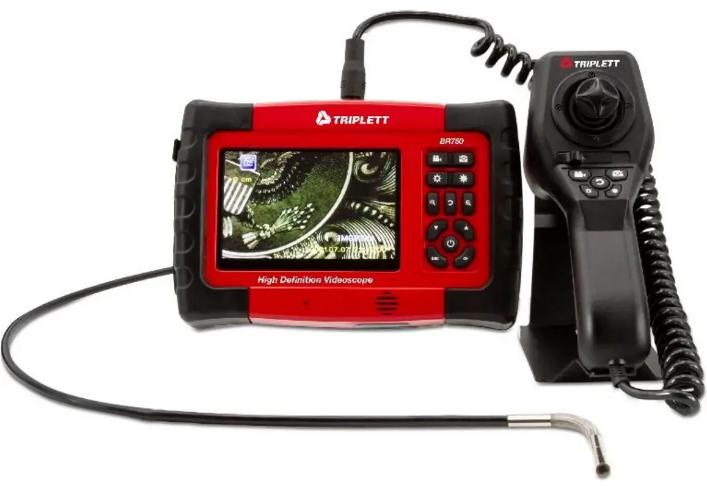 TRIPLETT BR750 5 Inch Display High Definition Articulating Videoscope