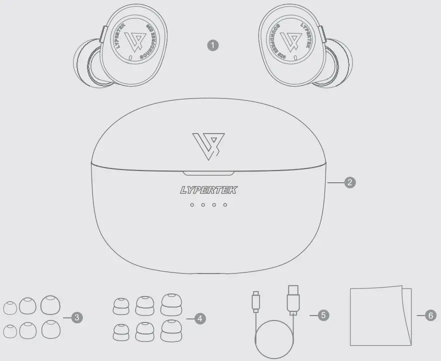 LYPERTEK 6970571031076 SoundFree S20 True Wireless In Ear Headphone - fig